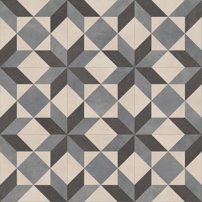 Victorian Star Chester | DC624 | Victorian style floor tiles for